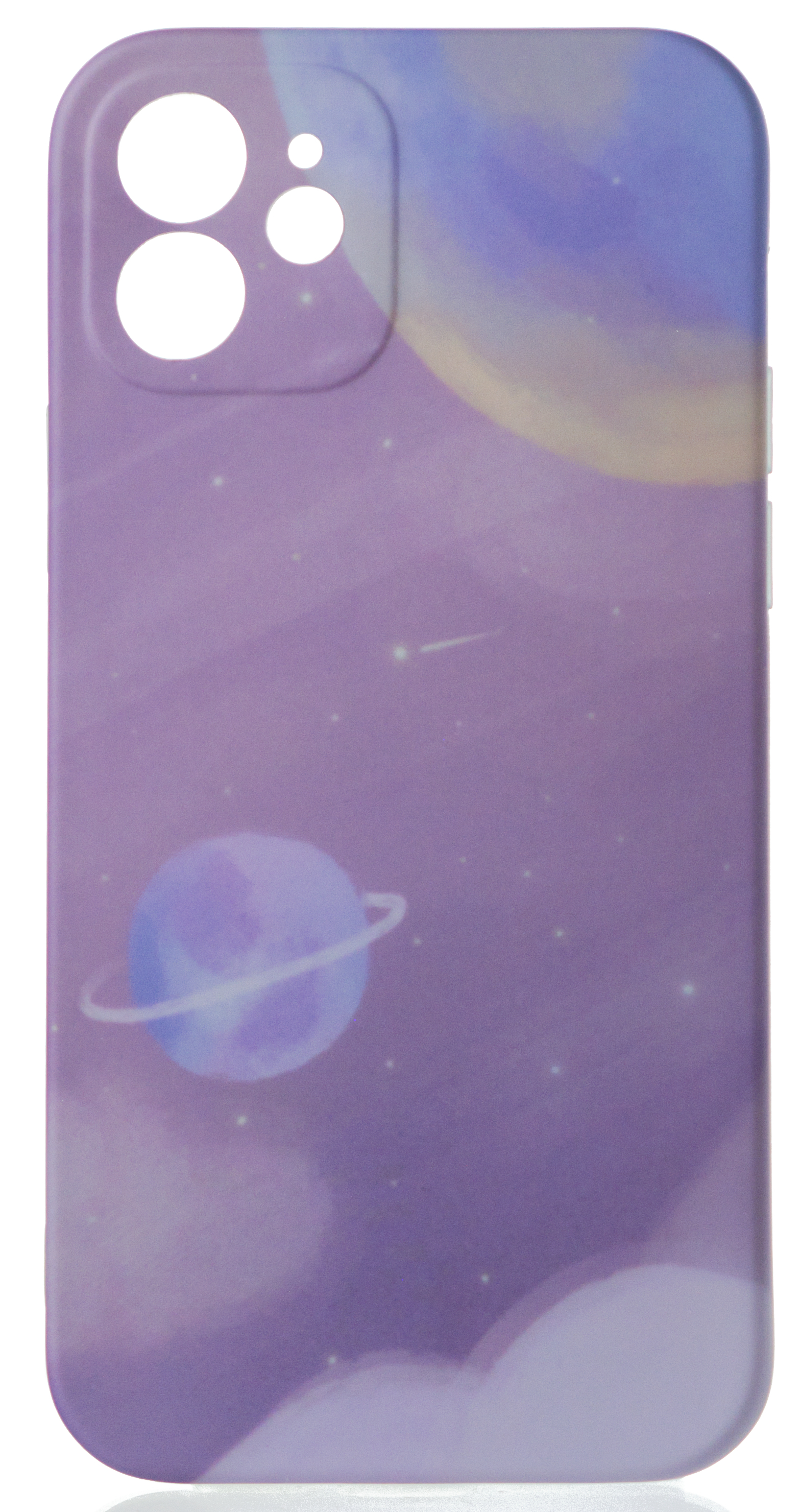 Чехол Planets для iPhone 12 c принтом силиконовый